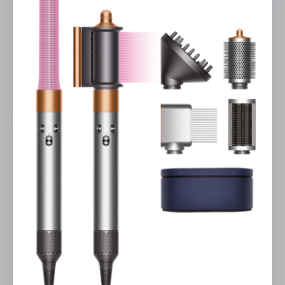 Dyson Airwrap Complete Long Diffuse and Dryer (Nickel/Copper)